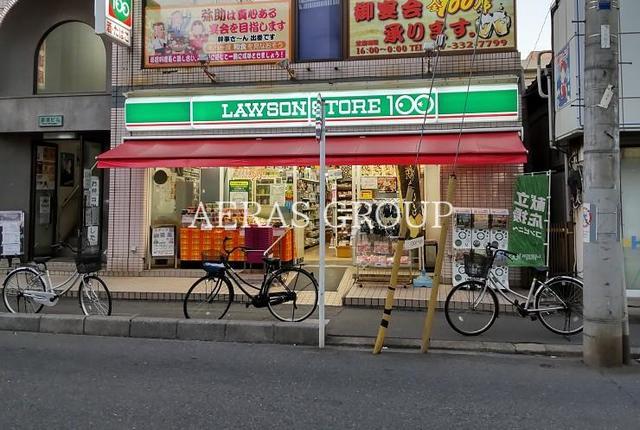 コンビニ　ローソンストア100 原木中山店（コンビニ）まで131m