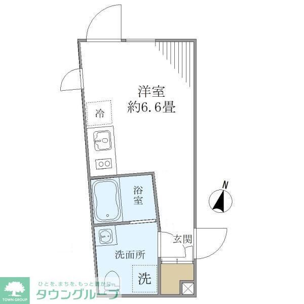 FARE代々木の間取り写真