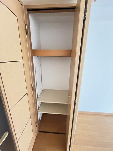 収納　十分な収納スペースがあります