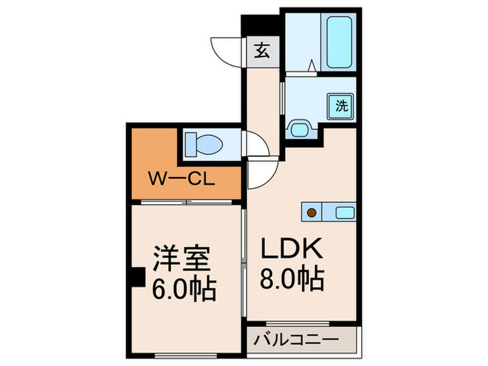 ドリーム川端壱番館の間取り写真