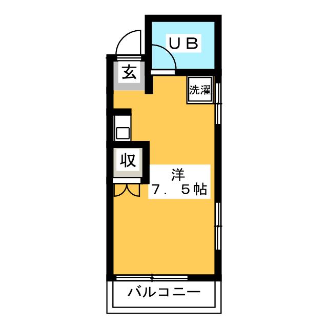 東京都練馬区早宮１（アパート）の賃貸物件の間取り