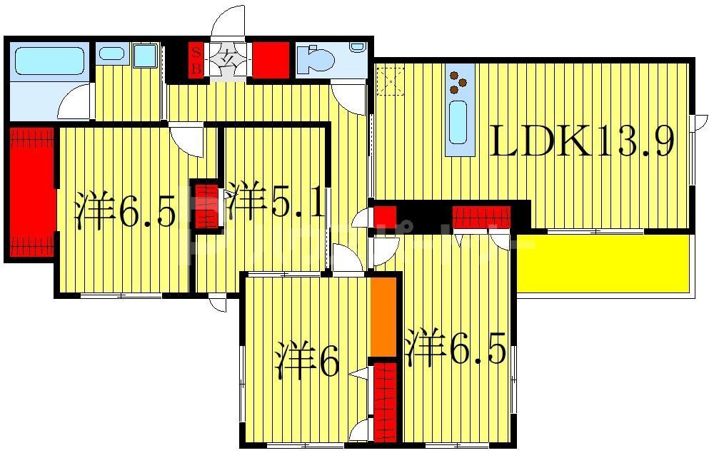 Grandy Villa ohtakanomori IIの間取り