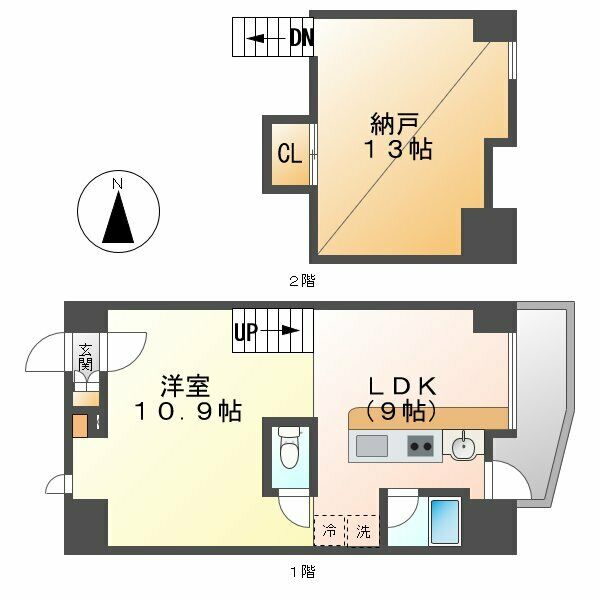 美Silent motoyamaの間取り