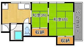 明石市魚住町錦が丘のマンションの間取り