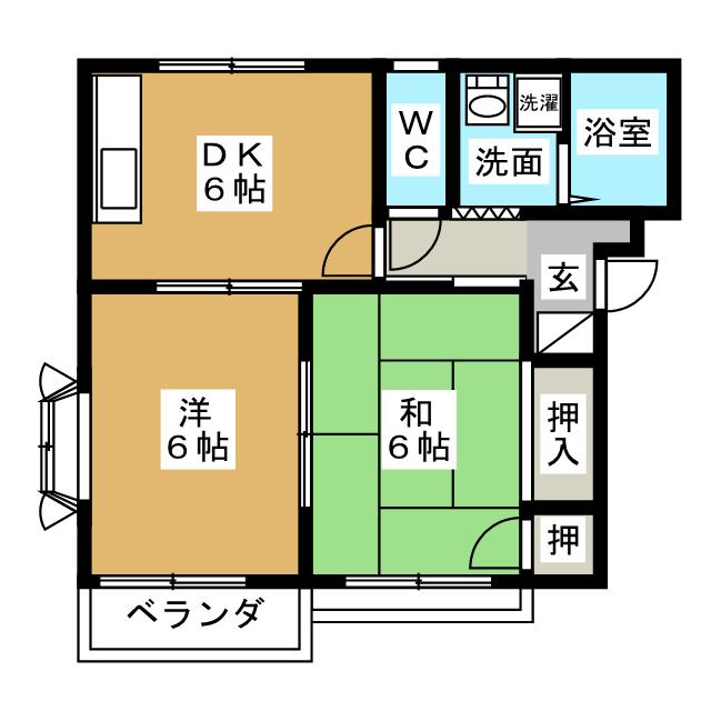 ヴェルドミール荻窪の間取り