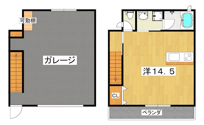 S-BASE大峰東町の間取り