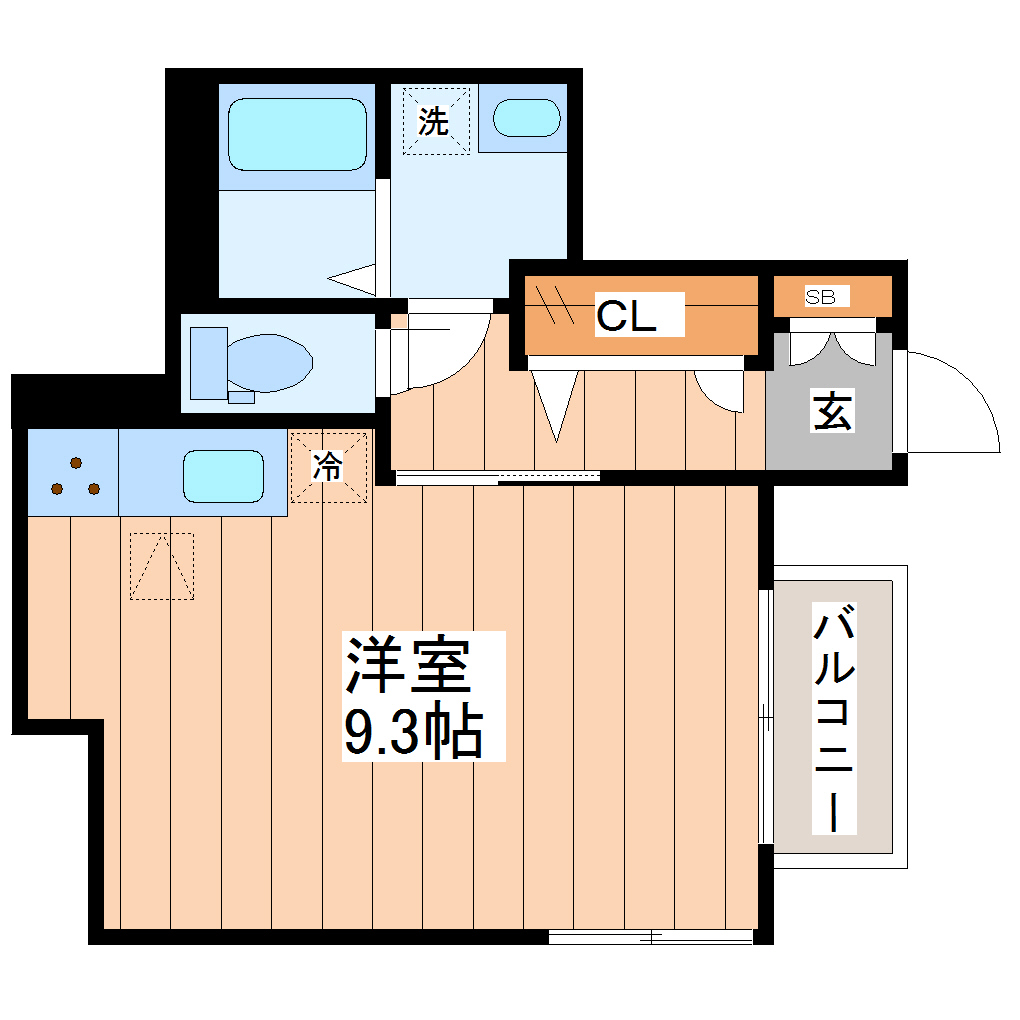 Rojiの間取り