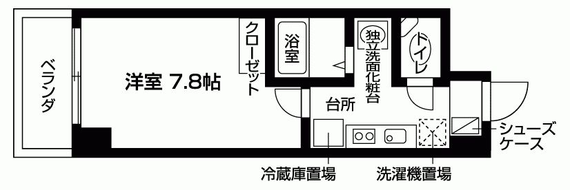 Pensione大塚町の間取り