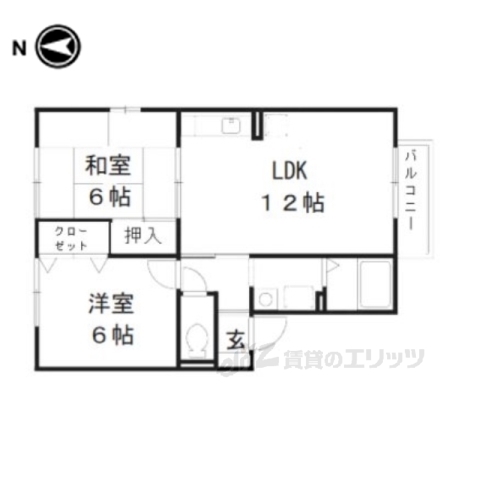 ピュアライフＢ棟の間取り