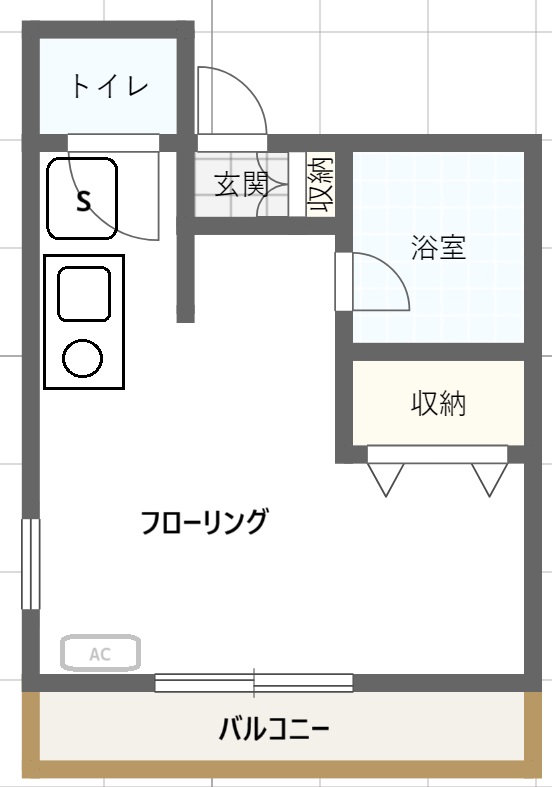 プラザロイヤルの間取り