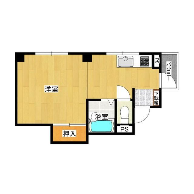 熊谷市籠原南のマンションの間取り