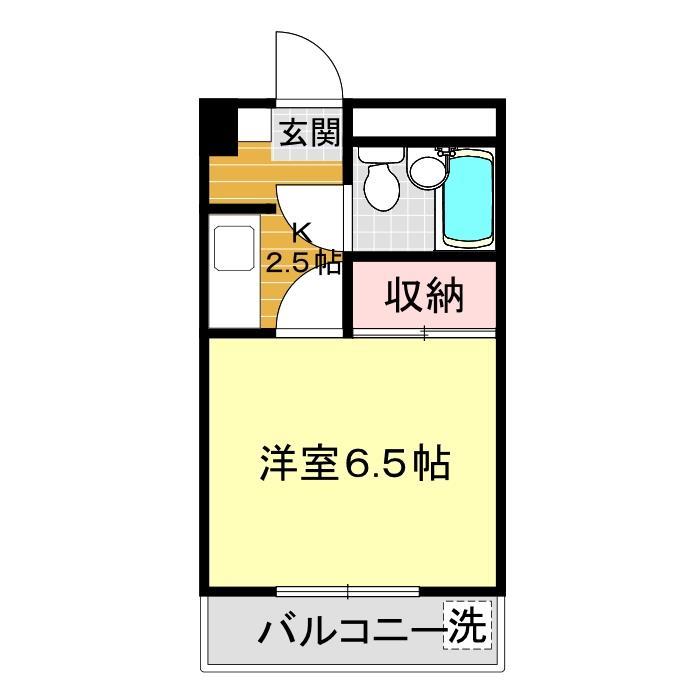 シャトレーヌ豊の間取り