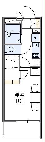 レオパレスパフの間取り