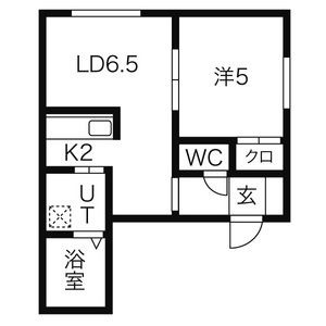 Enchant Pr19 (エンチャントプロスパー19)の間取り