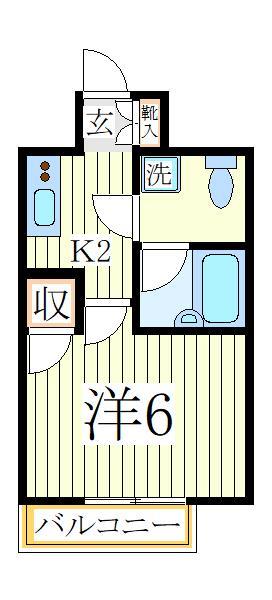 柏市泉町のマンションの間取り