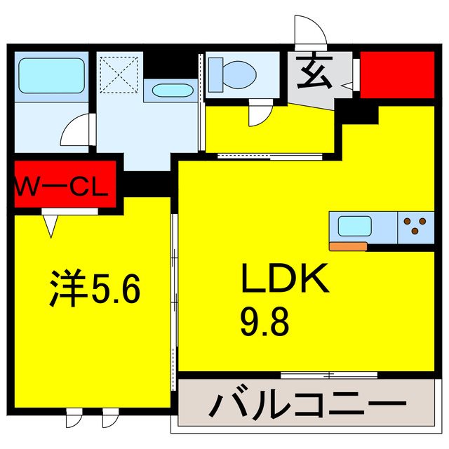 アリエッタの間取り