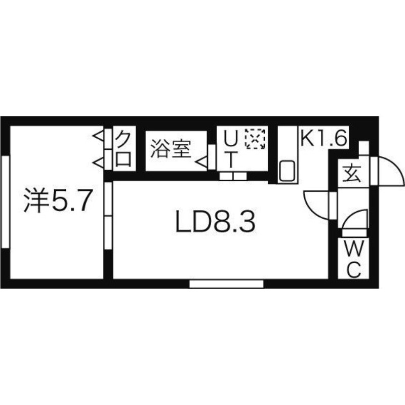 リージェントN札幌の間取り