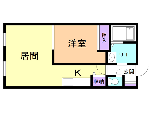 ハイツフレンドの間取り