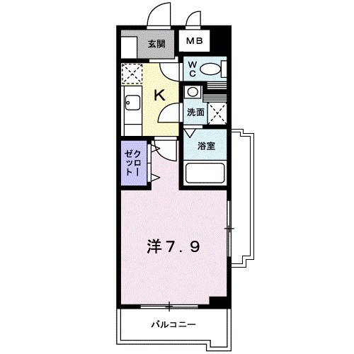 フラワーヒルズの間取り