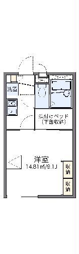 レオパレスエスポワールの間取り