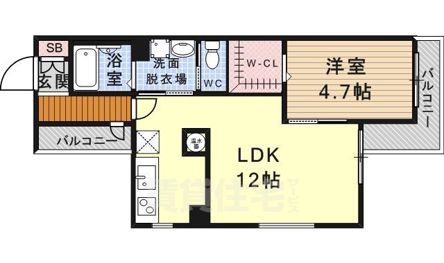 WILL鶴舞の間取り