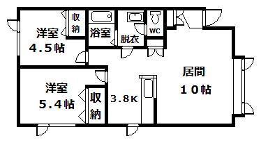 フォルテIの間取り