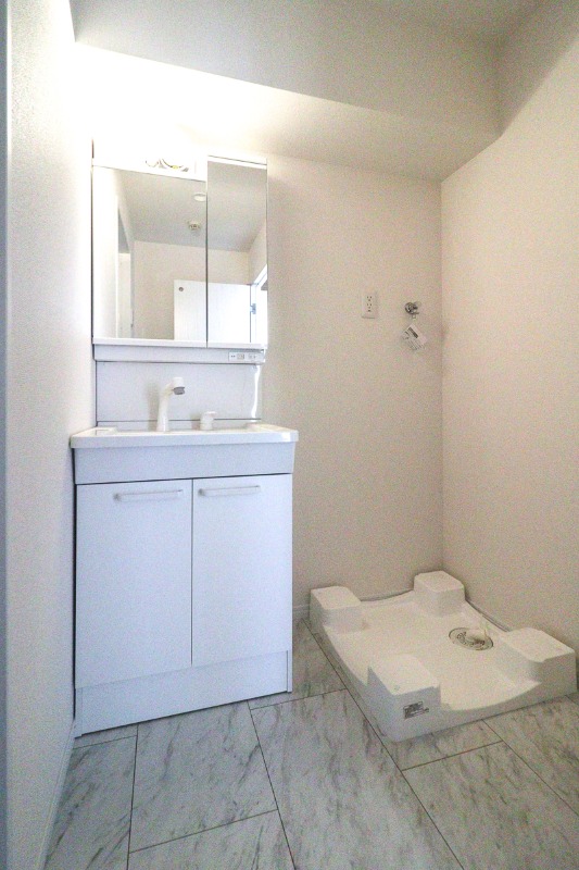 洗面設備　図面と現状に相違がある場合には現状を優先