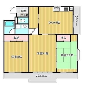 エヌマンションの間取り