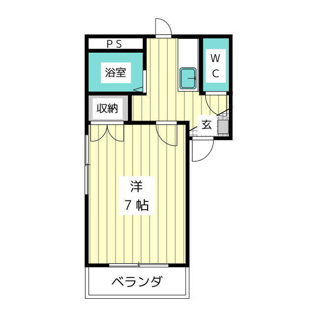 アントレＢの間取り