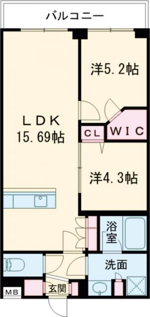 ＳＰコート保塚町の間取り