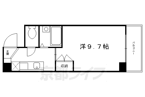 ＨＧＹ富小路の間取り