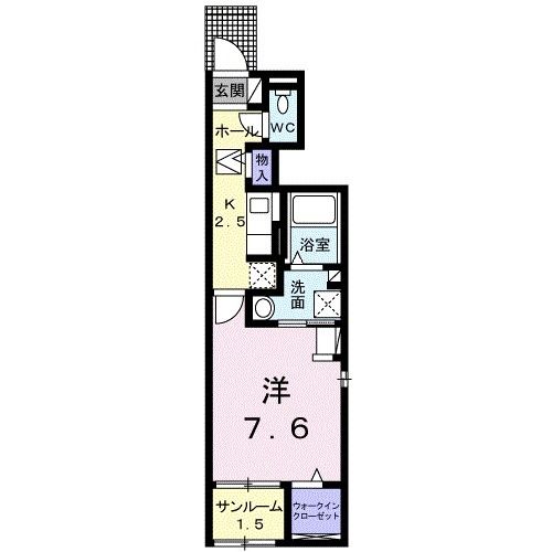 ファンタジアIIIの間取り