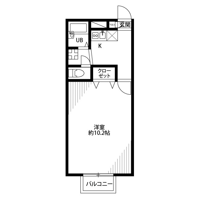 アムール　Ｖｅｒｄｕｒｅの間取り