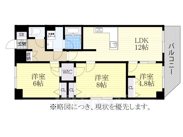 S-RESIDENCE神沢affordの間取り