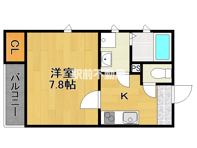 フェリオ大正町の間取り