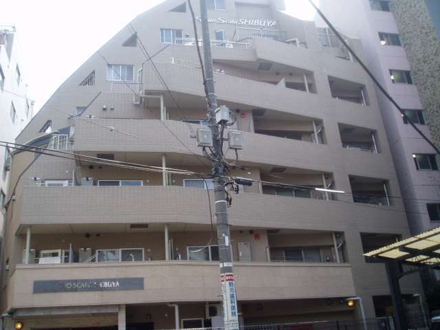 【デュオ・スカーラ渋谷の建物外観】