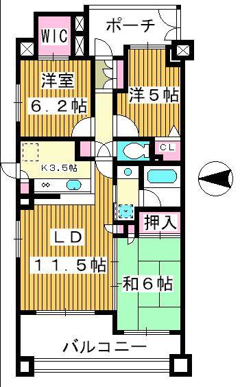 サクセス西高島平の間取り