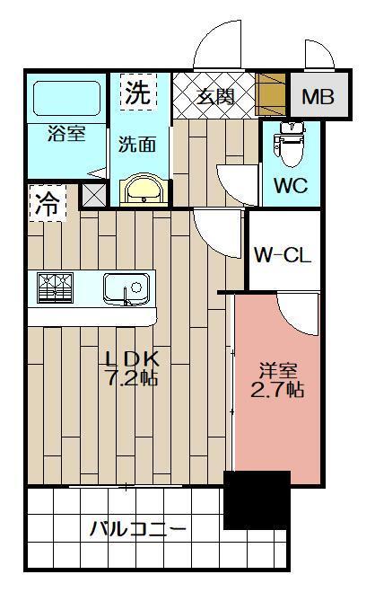 コンダクトレジデンスＫＯＮＹＡの間取り