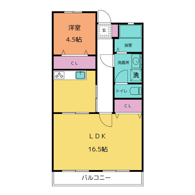 名栄ビルの間取り