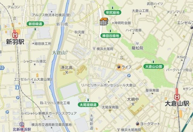 【横浜市港北区大倉山のアパートのその他】