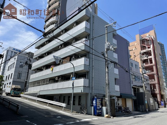 大阪市天王寺区北河堀町のマンションの建物外観