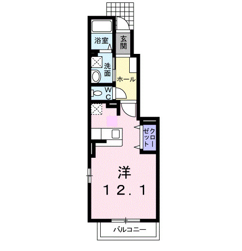 ヴィラ　コンフォートの間取り