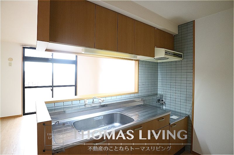 キッチン　広々とした調理スペースです。