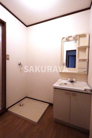 洗面設備　2025年11月撮影。