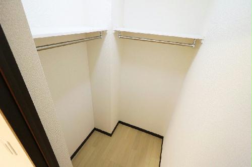 収納　ウォークインクローゼット付！お部屋もすっきり片付けられます