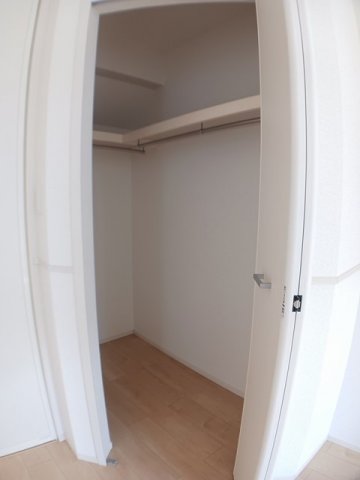 収納　たっぷりとした収納スペースです