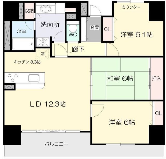 D’クラディア菜園_間取り_0