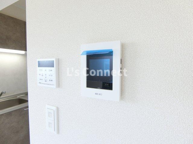 セキュリティ　突然の来客時もＴＶモニターホンでしっかり確認。