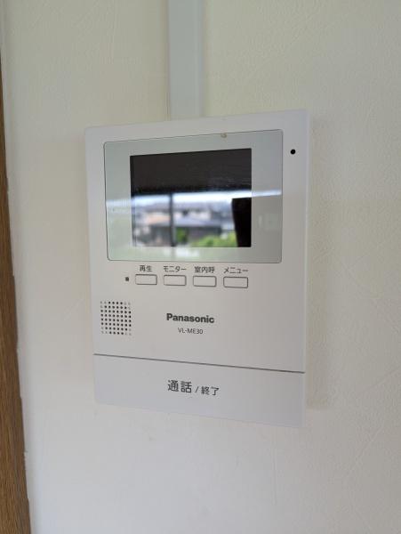 セキュリティ　ＴＶインターホンで防犯対策♪