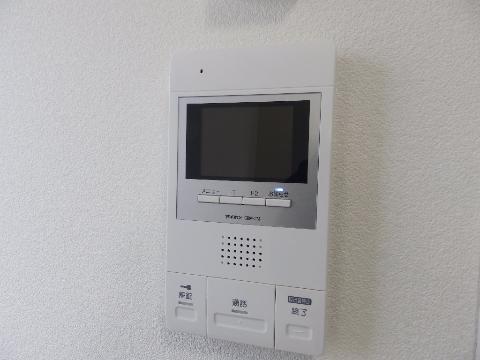セキュリティ　カメラ付インターホン（イメージ）